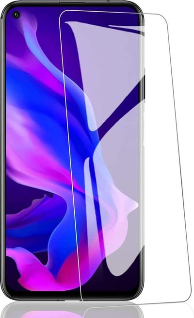 Screenprotector Glas - Tempered Glass Screen Protector Geschikt voor: Huawei Nova 5T  - 1x