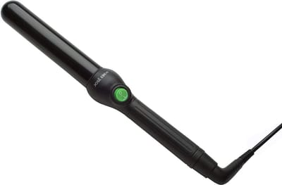 José Eber Cliploze Krultang 32mm – Ionische Technologie – Keramische Staaf – Glanzende, Pluisvrije Krullen – Inclusief Hittebestendige Handschoen – Zwart