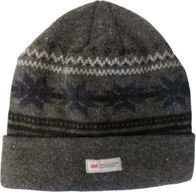 Muts heren winter met Thinsulate voering, deels met wol.