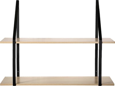 CALICOSY - Diepe wandplank met 2 niveaus 80x30x60cm