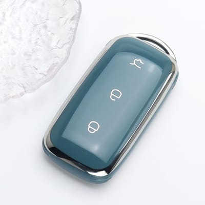 TPU Auto Sleutelhouder Voor Geely Galaxy L6 Ex5 Cityray Starry 8 E5 L7 Emi No.1 Proton E.Mas 7 5 E8 Auto Sleutelhoes Cover Accessoires gray