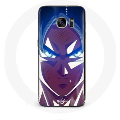 Samsung Galaxy S7 hoesje Dragon Ball Goku boos gezicht