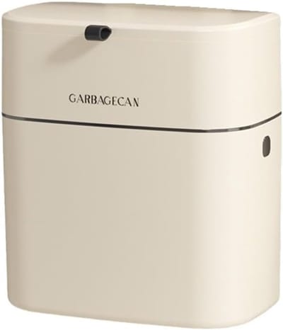 Keuken Compostbak - Afvalbak Aanrecht - Koken & Bakken - Met Deksel - 1.8 Gallon - Wit