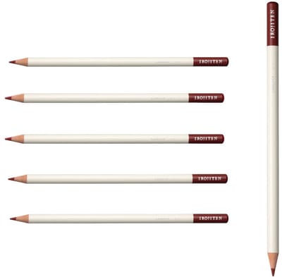 Tombow Irojiten - Kleurpotloden - D1 - Crimson - Rood - 6 Stuks