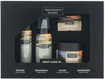 Treatments® - Geschenkdoos Ontspannende Momenten - Shinshiro - cadeau set - kado idee kerst - moeder - mama- spa - ritual