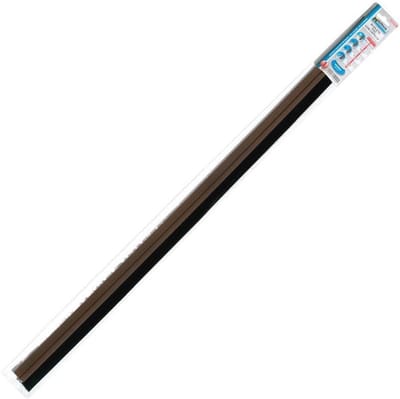 PVC borstelafdichting 1 meter - Tochtstrip voor isolatie