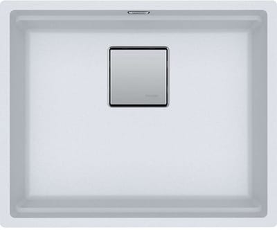 Franke Kubus 2 - Fragraniet spoelbak KNG 110-52, 56x46 cm, ijswit 125.0641.421