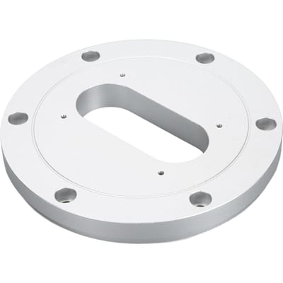 Plaque de bras de lecture en alliage d'aluminium Plaque de montage de bras de lecture pour bras de lecture SME 3009 3010R pour SME BL77 BL91 white