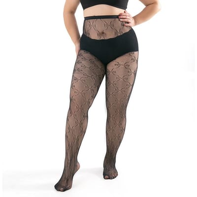 Collants Grande Taille Anti-Accroc Résistants aux Déchirures Super Élastiques Collants Magiques Sans Couture Grande Taille Nylons Dame 1XL gray