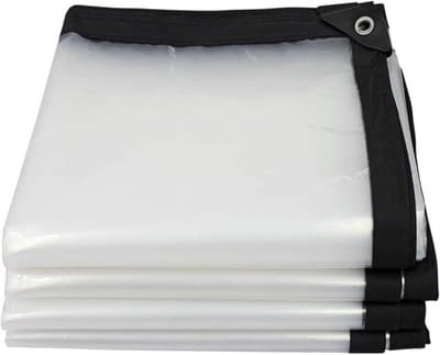 Unyqoos® Waterdicht en Transparant Afdekzeil van 3x3 Meter voor Buitenbescherming