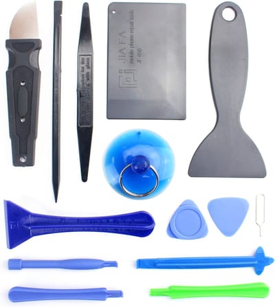 Let op type!! JF-CR01 14 in 1 Crowbar Repairing Disassemble Open Tool Kit