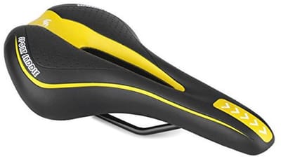 Mountainbike Zadel met Geheugenschuim en Centrale Verlichting - Comfortabel Fietszadel voor Race- en Mountainbikes