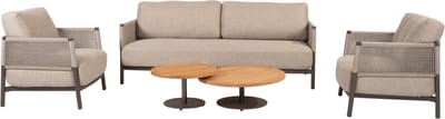 Volta Savanne stoel bank loungeset 5 delig teak terre 4 Seasons Outdoor