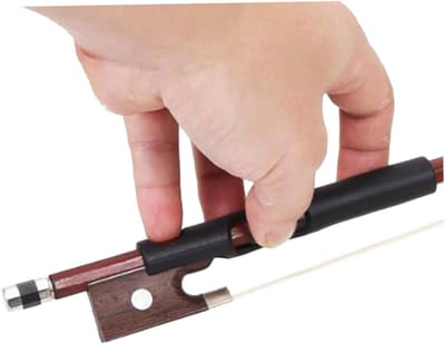 Vioolstrijkstok Houder - Strijkstok Corrector - Houding Verbeteren - Directe Feedback - 7.7 cm - Zwart