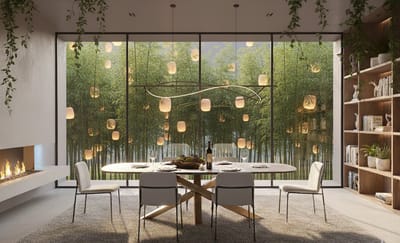 Eettafel Deens Ovaal | Bruin Mangohout | Stalen Matrixpoten | 200 cm | Novihome