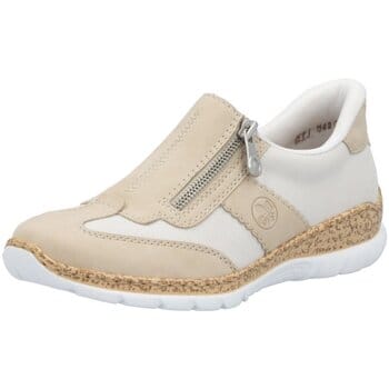 Rieker damesslipschoenen N42G5-60 beige