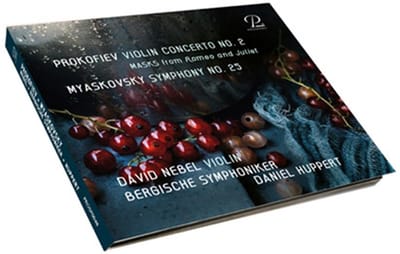 David Nebel, Bergische Symphoniker, Daniel Huppert - Violin Concerto No. 2 | Masks (From Romeo And Juliet) | Symphony No. 25 (CD)