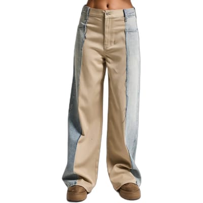 It's Basic - MEGA BAGGY MID RISE JEANS