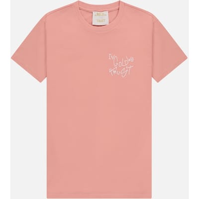 In Gold We Trust The Koston Slim Fit Coral Haze Size: S | T-Shirts Outlet | Unisex | Blauw