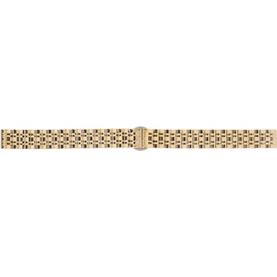 Bracelet de Montre en Acier Inoxydable Exquis Tendance de Remplacement Accessoire de Bracelet de Montre 14mm   0.55in 14mm beige