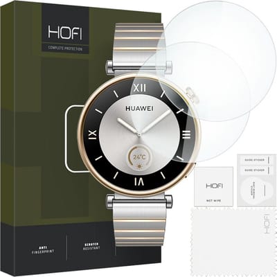 GEHARD - GLAS - HOFI GLASS PRO+ 2-PACK HUAWEI HORLOGE GT - 4 - (41 - MM) - HELDER