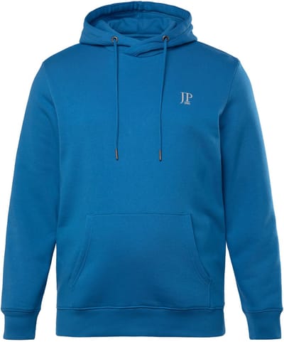 JP 1880 - Heren - Hoodie capuchon kangoeroezak - Koningsblauw - Maat L