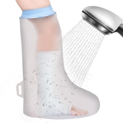 Gietverband Hoes Onderbeen Waterdicht - Herbruikbare Cast Cover Voor Douchen - Bescherming Voor Been, Knie & Enkel - Latexvrij PVC