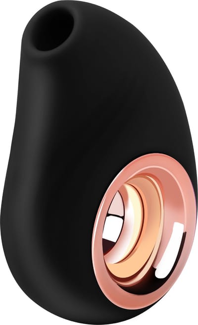 Cupitoys® Luchtdruk vibrator - 10,2cm - Zwart - 12 standen - Vibrators voor vrouwen en mannen - Sex toys voor vrouwen en mannen
