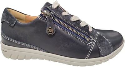 Hartjes 162.0882/99 47.47 G Sneakers Blauw Leer Dames - Blauw - 37