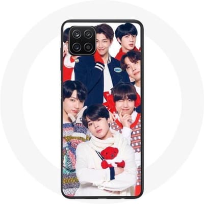 Coque pour Samsung Galaxy A42 5G BTS Affiche Memebers Cadeau de Noël 2023