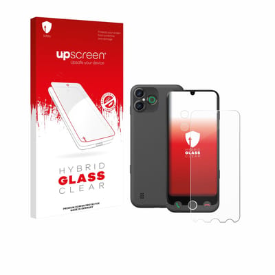 upscreen - Screenprotector voor Doro Aurora A30 (Voor+Camera) - Folie Beschermfolie Beschermglas transparant