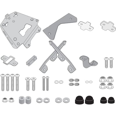 Aluminium motorfiets topkoffer steun Givi Monokey Bmw F 850 GS Adventure (19)