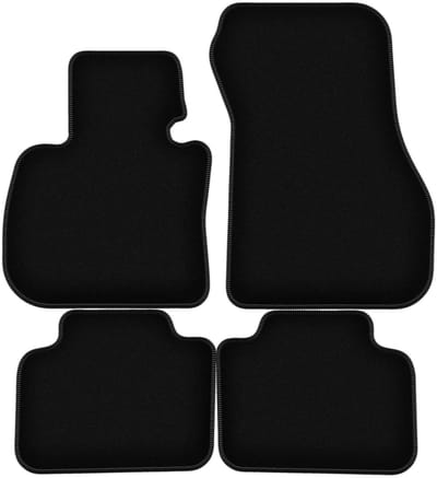 BASIC zwarte veloursmatten voor: BMW 2 F45 Active Tourer (2015-)