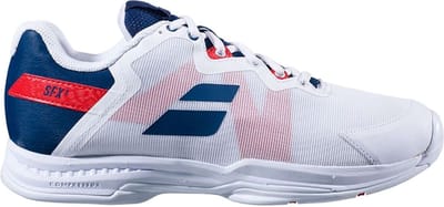 White And Blue Babolat Sfx3 All Court 30s20529 1005