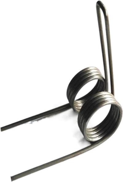 Torsieveer Dubbel - Metalen Spiraalveer - Mechanische Toepassing - Precisie Vervaardigd - 65mm Diameter - Metaal