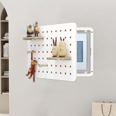 Groepenkast Afdekking - Zekeringkast Paneel - Interieur Verfraaien - Met Opbergplank - 35x25cm