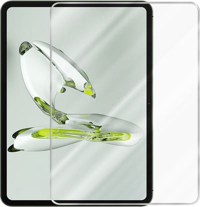Cadorabo Screenprotector geschikt voor OnePlus Pad Go in KRISTALHELDER - Gehard (Tempered) display Film beschermglas in 9H hardheid met 3D Touch