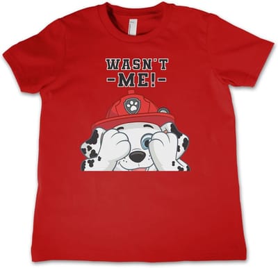 Paw Patrol Kinder-T-shirt „Wasn't Me“ Kids Tee NIC-12-PP007-DTF538