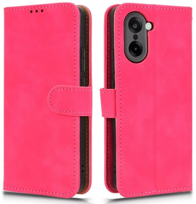 Coverup Hoesje - Geschikt voor OnePlus Nord CE5 Hoesje - Coverup Book Case - Roze