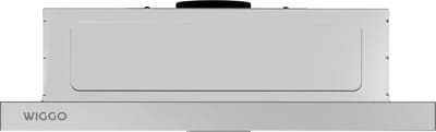 Wiggo WE-D620B(X) Vlakscherm afzuigkap - 60cm - 300m³/h - 2 standen - Energieklasse D - Rvs - Koolstoffilters meegeleverd
