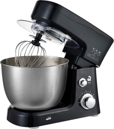 SNJY® Keukenrobot - Keukenmachine - Foodprocessor - Keukenmixer - 1200 W - 3,5L - Zwart