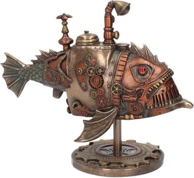 Steampunk Piranha Submarine - Small - Veronese Design