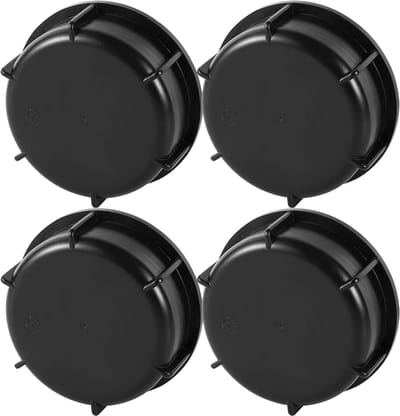 4 Stuks IBC Tankafdekking en Kraan Set: Eindkap, Tuinslang Adapter, Waterkraan en Gereedschap voor Regenwatertank