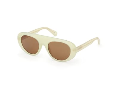 Max &co MO0148 Shiny light yellow 52/20/140 WOMAN Zonnebrillen