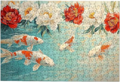 Puzzel 4000 stukjes - Houten legpuzzel - Ontspanning thuis - Genummerde zones - 141x87cm - Meerkleurig