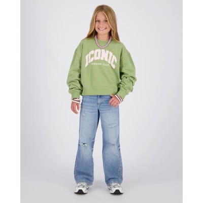 Meisjes Extra Wide Leg Jeans Cassie