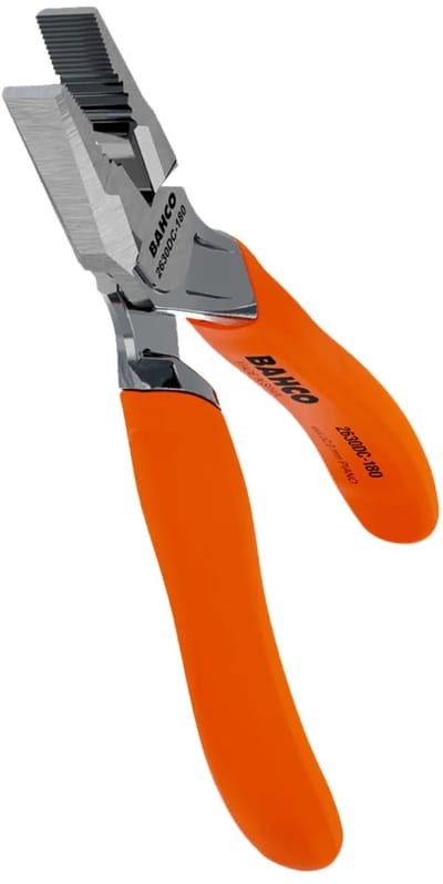 Bahco Universele Chrome-tang Met Monomaterial-handgrepen Versterkte Snijkant 200 Mm Oranje