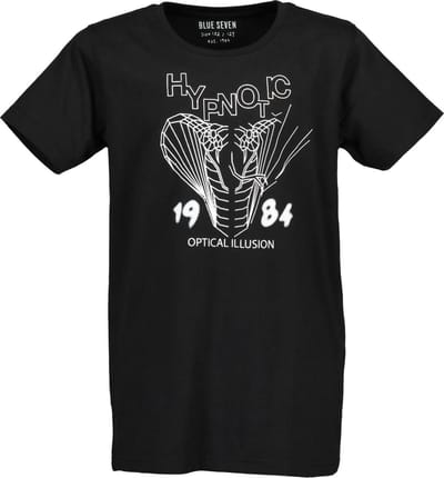 Blue Seven - T shirt - jongens - zwart - Maat 152