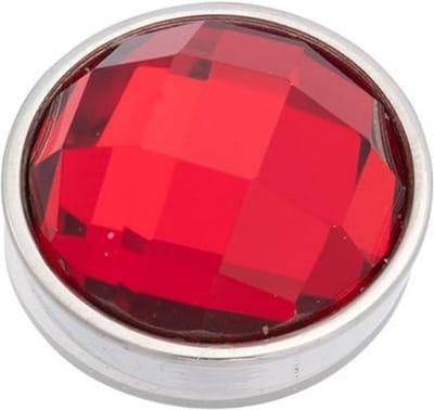 iXXXi-Jewelry-Top Part Facet Red-Zilver-dames--One size