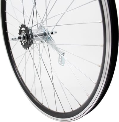 Roland achterwiel 26 x 1.75 remnaaf Alu V-profil zwart